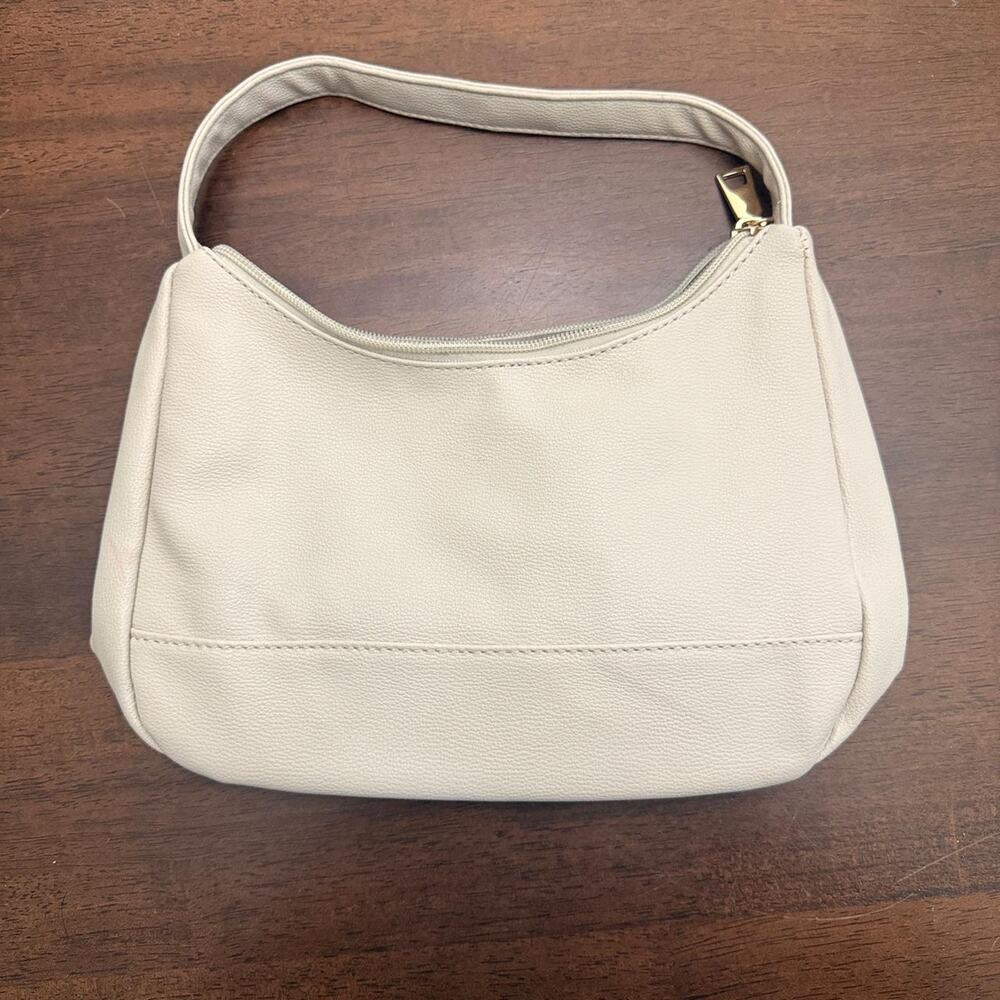 Cream leather BP bag